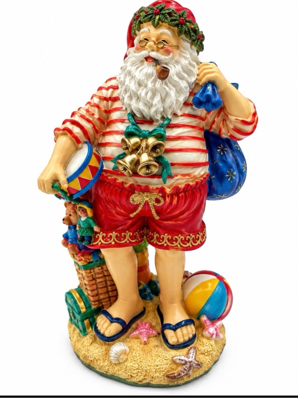 Vintage 1997 Beach Santa Australia